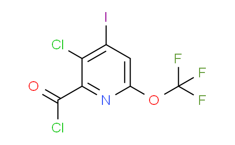 AM26158 | 1806164-32-8 | 3-Chloro-4-iodo-6-(trifluoromethoxy)pyridine-2-carbonyl chloride