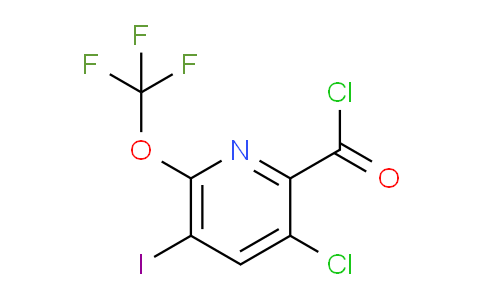 AM26163 | 1804552-29-1 | 3-Chloro-5-iodo-6-(trifluoromethoxy)pyridine-2-carbonyl chloride