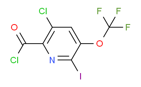 AM26176 | 1806190-96-4 | 5-Chloro-2-iodo-3-(trifluoromethoxy)pyridine-6-carbonyl chloride