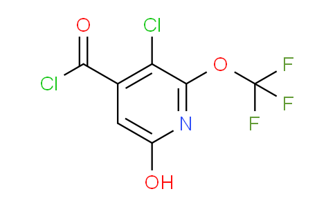 AM26177 | 1804771-71-8 | 3-Chloro-6-hydroxy-2-(trifluoromethoxy)pyridine-4-carbonyl chloride