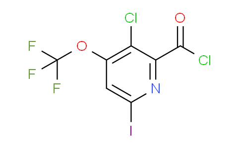 AM26178 | 1804734-11-9 | 3-Chloro-6-iodo-4-(trifluoromethoxy)pyridine-2-carbonyl chloride