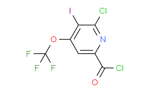 AM26179 | 1804804-61-2 | 2-Chloro-3-iodo-4-(trifluoromethoxy)pyridine-6-carbonyl chloride