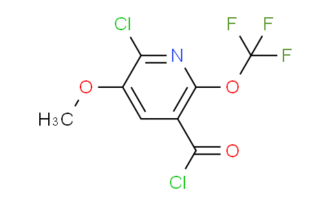 AM26183 | 1804693-68-2 | 2-Chloro-3-methoxy-6-(trifluoromethoxy)pyridine-5-carbonyl chloride