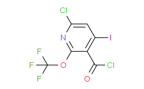 6-Chloro-4-iodo-2-(trifluoromethoxy)pyridine-3-carbonyl chloride