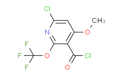 AM26189 | 1806239-78-0 | 6-Chloro-4-methoxy-2-(trifluoromethoxy)pyridine-3-carbonyl chloride