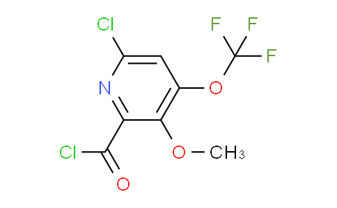 6-Chloro-3-methoxy-4-(trifluoromethoxy)pyridine-2-carbonyl chloride