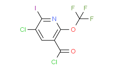 AM26199 | 1804552-25-7 | 3-Chloro-2-iodo-6-(trifluoromethoxy)pyridine-5-carbonyl chloride