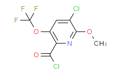 AM26200 | 1803690-59-6 | 3-Chloro-2-methoxy-5-(trifluoromethoxy)pyridine-6-carbonyl chloride