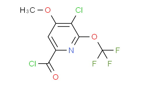 AM26204 | 1803690-62-1 | 3-Chloro-4-methoxy-2-(trifluoromethoxy)pyridine-6-carbonyl chloride