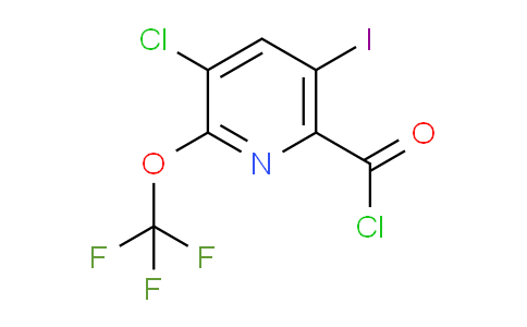 AM26205 | 1804660-50-1 | 3-Chloro-5-iodo-2-(trifluoromethoxy)pyridine-6-carbonyl chloride