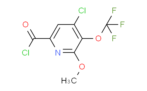 AM26213 | 1804554-46-8 | 4-Chloro-2-methoxy-3-(trifluoromethoxy)pyridine-6-carbonyl chloride