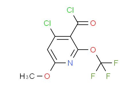 AM26216 | 1804802-68-3 | 4-Chloro-6-methoxy-2-(trifluoromethoxy)pyridine-3-carbonyl chloride