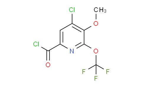 AM26218 | 1806239-87-1 | 4-Chloro-3-methoxy-2-(trifluoromethoxy)pyridine-6-carbonyl chloride