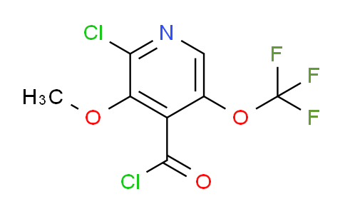 AM26223 | 1806239-67-7 | 2-Chloro-3-methoxy-5-(trifluoromethoxy)pyridine-4-carbonyl chloride