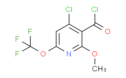 4-Chloro-2-methoxy-6-(trifluoromethoxy)pyridine-3-carbonyl chloride