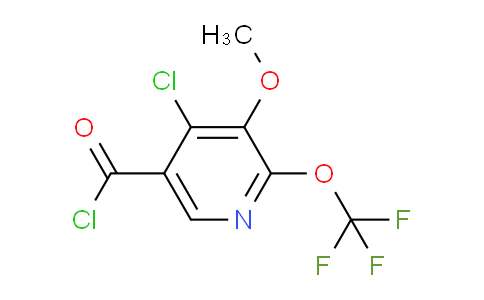 AM26241 | 1803690-81-4 | 4-Chloro-3-methoxy-2-(trifluoromethoxy)pyridine-5-carbonyl chloride