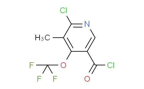 AM26251 | 1803616-23-0 | 2-Chloro-3-methyl-4-(trifluoromethoxy)pyridine-5-carbonyl chloride