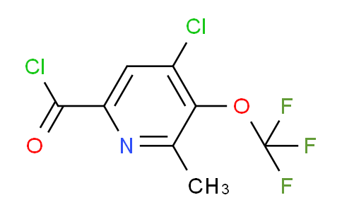AM26252 | 1804731-86-9 | 4-Chloro-2-methyl-3-(trifluoromethoxy)pyridine-6-carbonyl chloride