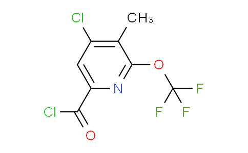AM26256 | 1804670-69-6 | 4-Chloro-3-methyl-2-(trifluoromethoxy)pyridine-6-carbonyl chloride