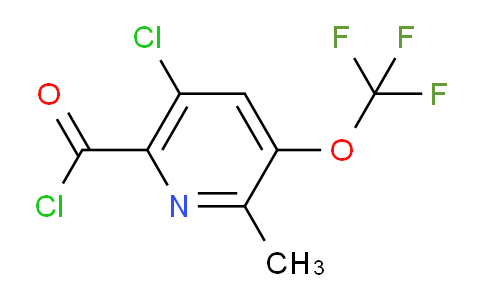 AM26258 | 1804806-83-4 | 5-Chloro-2-methyl-3-(trifluoromethoxy)pyridine-6-carbonyl chloride