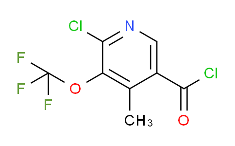AM26259 | 1804692-52-1 | 2-Chloro-4-methyl-3-(trifluoromethoxy)pyridine-5-carbonyl chloride