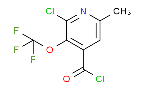 AM26270 | 1804692-66-7 | 2-Chloro-6-methyl-3-(trifluoromethoxy)pyridine-4-carbonyl chloride