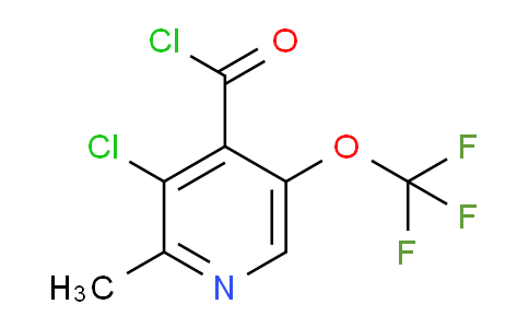 AM26278 | 1804806-74-3 | 3-Chloro-2-methyl-5-(trifluoromethoxy)pyridine-4-carbonyl chloride