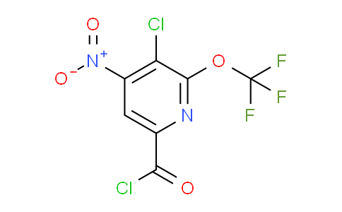 AM26283 | 1806140-85-1 | 3-Chloro-4-nitro-2-(trifluoromethoxy)pyridine-6-carbonyl chloride