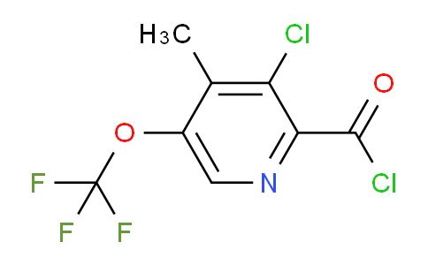 AM26284 | 1804670-53-8 | 3-Chloro-4-methyl-5-(trifluoromethoxy)pyridine-2-carbonyl chloride