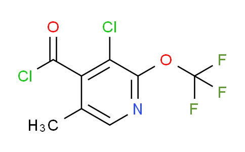 AM26286 | 1803999-66-7 | 3-Chloro-5-methyl-2-(trifluoromethoxy)pyridine-4-carbonyl chloride