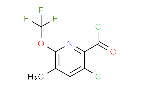 AM26292 | 1806168-66-0 | 3-Chloro-5-methyl-6-(trifluoromethoxy)pyridine-2-carbonyl chloride
