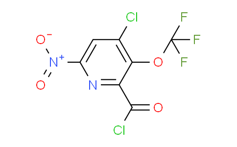 AM26293 | 1804694-31-2 | 4-Chloro-6-nitro-3-(trifluoromethoxy)pyridine-2-carbonyl chloride