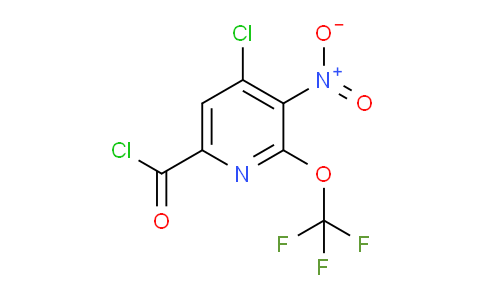 AM26296 | 1804557-66-1 | 4-Chloro-3-nitro-2-(trifluoromethoxy)pyridine-6-carbonyl chloride