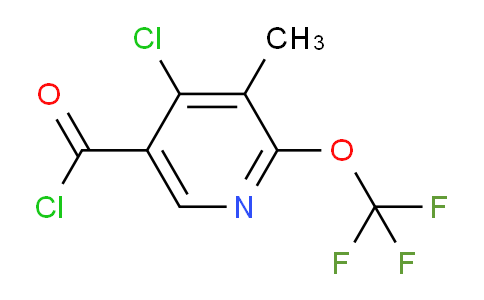 AM26297 | 1803999-72-5 | 4-Chloro-3-methyl-2-(trifluoromethoxy)pyridine-5-carbonyl chloride