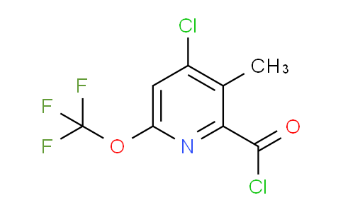 AM26301 | 1806116-73-3 | 4-Chloro-3-methyl-6-(trifluoromethoxy)pyridine-2-carbonyl chloride