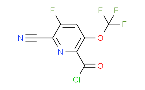 AM26304 | 1806214-29-8 | 2-Cyano-3-fluoro-5-(trifluoromethoxy)pyridine-6-carbonyl chloride