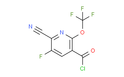AM26306 | 1803650-77-2 | 2-Cyano-3-fluoro-6-(trifluoromethoxy)pyridine-5-carbonyl chloride