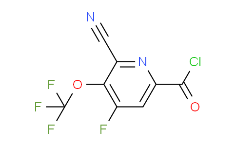 AM26308 | 1806208-78-5 | 2-Cyano-4-fluoro-3-(trifluoromethoxy)pyridine-6-carbonyl chloride