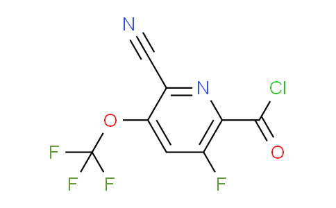 AM26312 | 1806245-87-3 | 2-Cyano-5-fluoro-3-(trifluoromethoxy)pyridine-6-carbonyl chloride