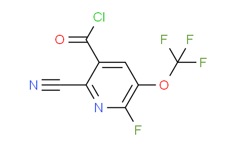 AM26320 | 1804775-13-0 | 2-Cyano-6-fluoro-5-(trifluoromethoxy)pyridine-3-carbonyl chloride