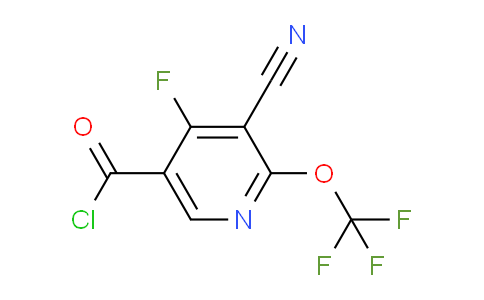 AM26325 | 1804775-18-5 | 3-Cyano-4-fluoro-2-(trifluoromethoxy)pyridine-5-carbonyl chloride