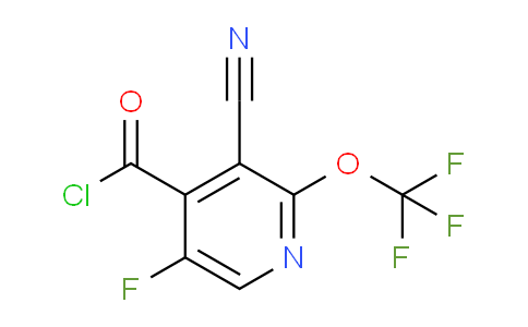 AM26330 | 1804775-22-1 | 3-Cyano-5-fluoro-2-(trifluoromethoxy)pyridine-4-carbonyl chloride