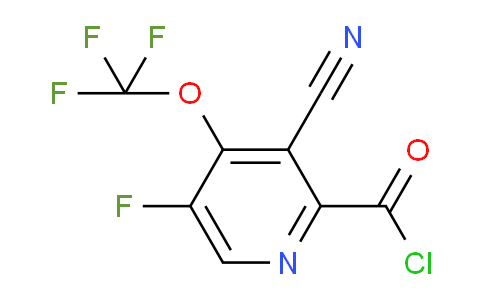 AM26332 | 1804670-51-6 | 3-Cyano-5-fluoro-4-(trifluoromethoxy)pyridine-2-carbonyl chloride