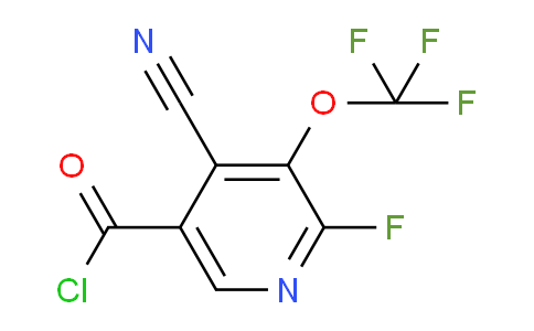 AM26336 | 1804330-54-8 | 4-Cyano-2-fluoro-3-(trifluoromethoxy)pyridine-5-carbonyl chloride