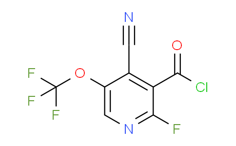 AM26337 | 1806246-04-7 | 4-Cyano-2-fluoro-5-(trifluoromethoxy)pyridine-3-carbonyl chloride