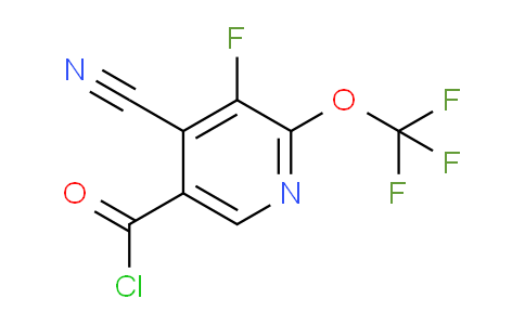 AM26339 | 1804775-37-8 | 4-Cyano-3-fluoro-2-(trifluoromethoxy)pyridine-5-carbonyl chloride