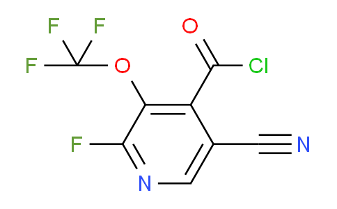 AM26342 | 1806209-21-1 | 5-Cyano-2-fluoro-3-(trifluoromethoxy)pyridine-4-carbonyl chloride