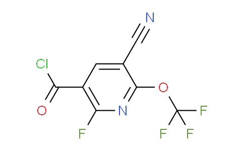 AM26344 | 1804685-06-0 | 3-Cyano-6-fluoro-2-(trifluoromethoxy)pyridine-5-carbonyl chloride