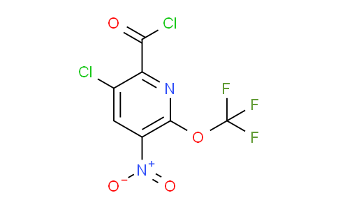 AM26345 | 1804557-61-6 | 3-Chloro-5-nitro-6-(trifluoromethoxy)pyridine-2-carbonyl chloride