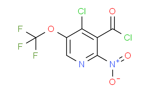 AM26348 | 1804701-53-8 | 4-Chloro-2-nitro-5-(trifluoromethoxy)pyridine-3-carbonyl chloride